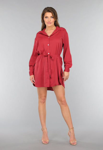 OP=OP.47.NL Roestbruine Lange Blouse met Broekje