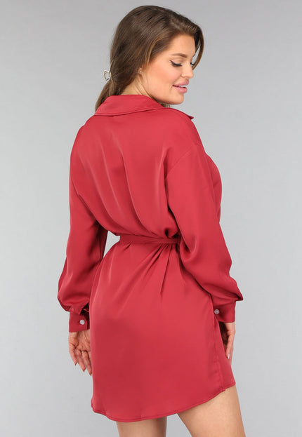 OP=OP.47.NL Roestbruine Lange Blouse met Broekje