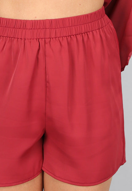 OP=OP.47.NL Roestbruine Lange Blouse met Broekje