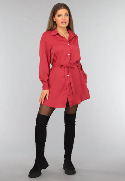 OP=OP.47.NL Roestbruine Lange Blouse met Broekje