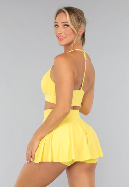 NEW2310 Sportsetje met Ingewerkt Broekje Geel