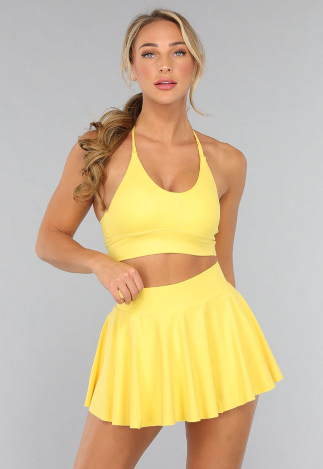 NEW2310 Sportsetje met Ingewerkt Broekje Geel