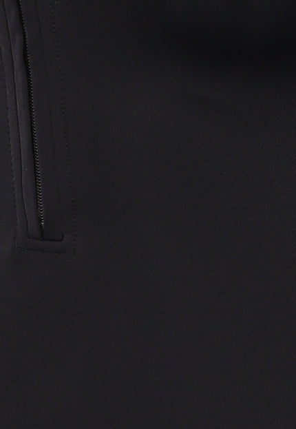 NEW2310 Zwarte Aansluitende Jumpsuit met Ritssluiting