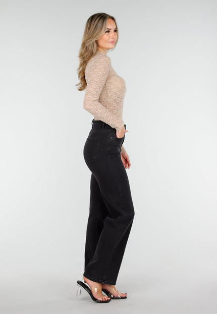 OP=OP.03.NL Beige Kanten Stretch Top