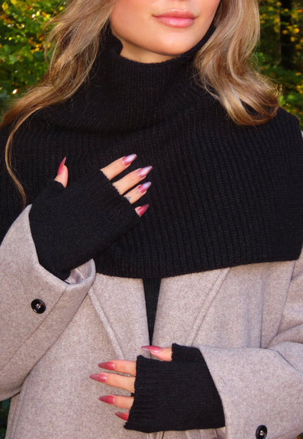 NEW240925 Gebreide Sjaal