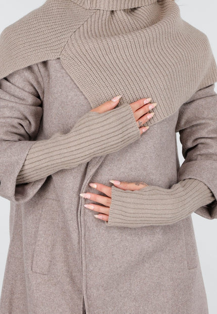 NEW121125 Ribgebreide Handschoenen