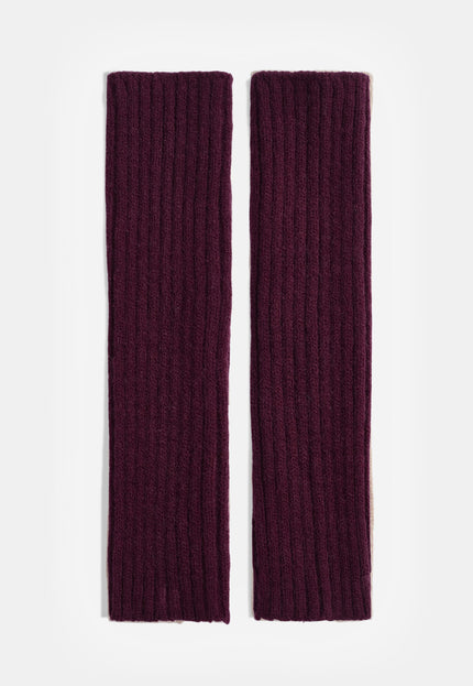 NEW121125 Ribgebreide Handschoenen