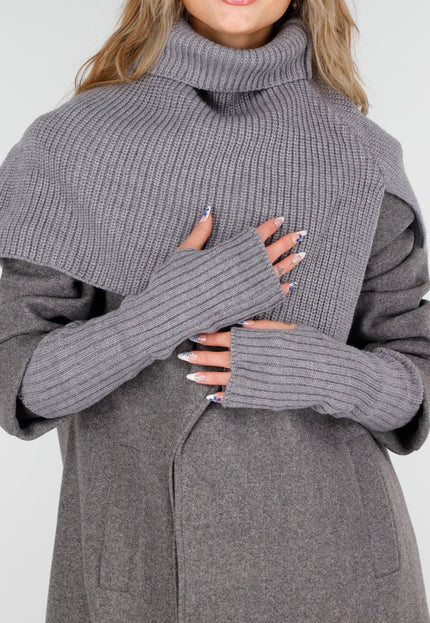 NEW121125 Ribgebreide Handschoenen