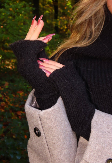 NEW240925 Vingerloze Gebreide Handschoenen