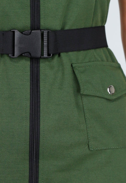 KOSTUUM Camouflage Legerkostuum met Riem