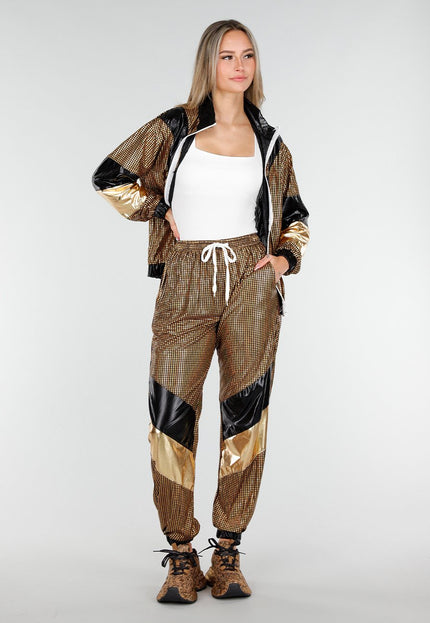 KOSTUUM Goud Zwart Gabber Pak