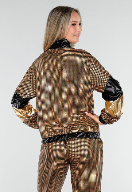 KOSTUUM Goud Zwart Gabber Pak