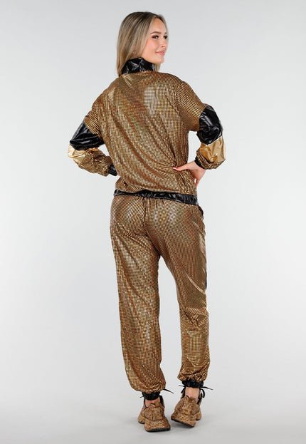 KOSTUUM Goud Zwart Gabber Pak