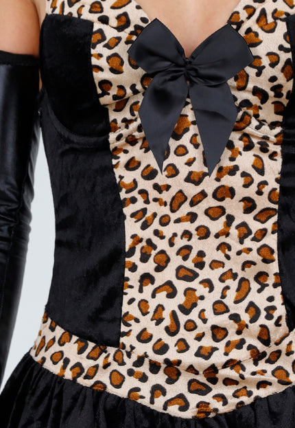 KOSTUUM Panterprint Katten Kostuum