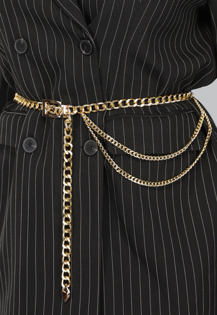 NEW2412 Gouden Verstelbare Chain Riem