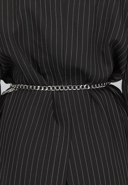 NEW2412 Ketting Riem in Zilver