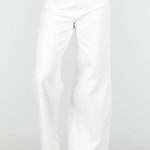OP=OP.16.NL Witte Wide Leg Jeans met Hoge Taille
