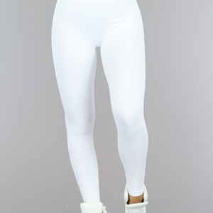 NEW2610 Witte Grove Rib Sport Legging