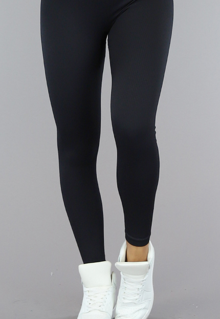 NEW2610 Zwarte Squatproof Sportlegging