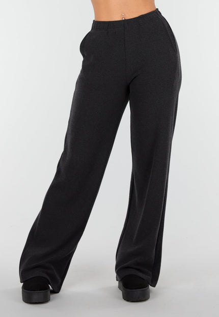 NEW261125 Grijze Lightweight Fleece Stretch Broek