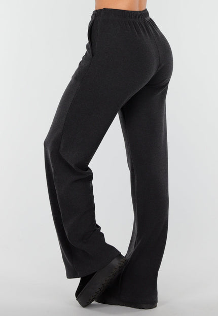 NEW261125 Grijze Lightweight Fleece Stretch Broek