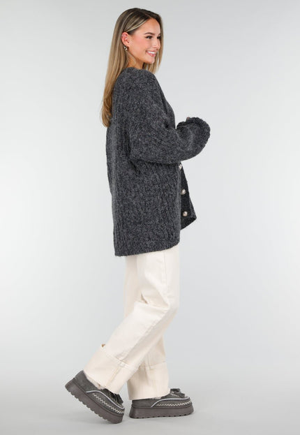 NEW261125 Grijze Sherpa Pantoffels