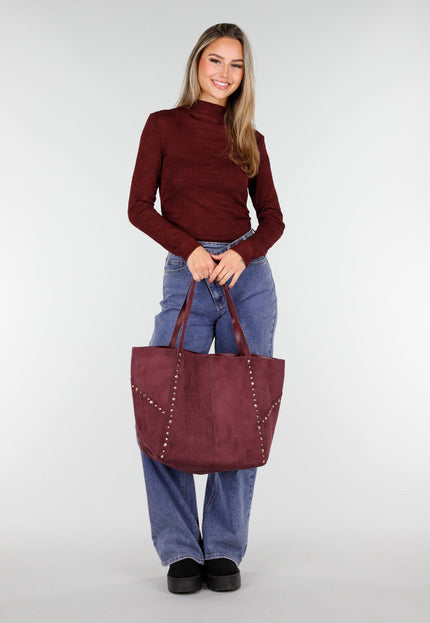 NEW261125 Tote Tas met Studs
