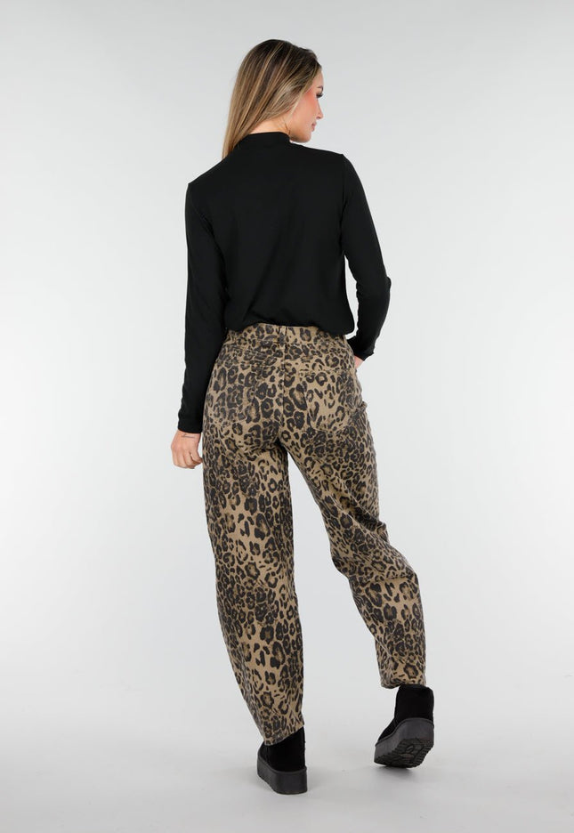 NEW261125 Zwarte Stretch Top