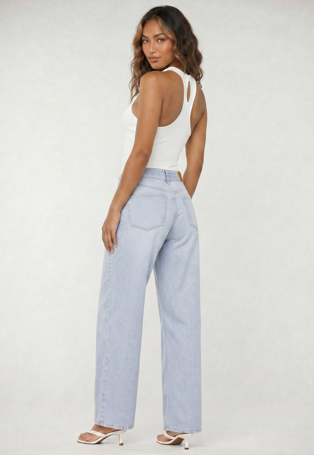NEW270526 Witte Halter Top met Pads