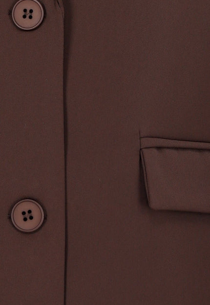 NEW270825 Bruine Oversized Blazer