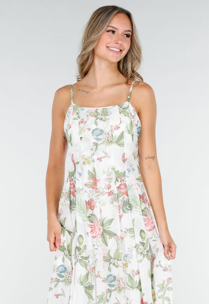 OP=OP.AV.09 Maxi Jurk met Bloemenprint