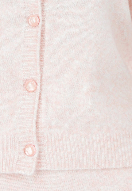 NEW270825 Roze Gebreid Vest