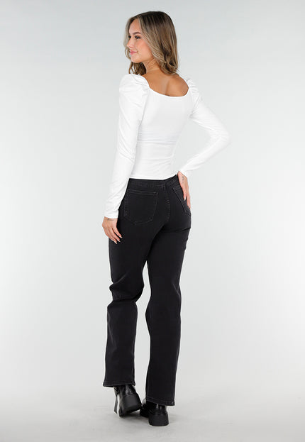 NEW270825 Witte Top met Overslag