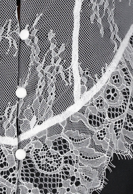 NEW270825 Zwarte Korsetlook Blazer