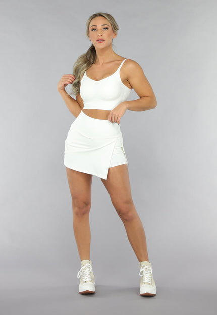 OP=OP.40.NL Gekruiste Softcup Sport-bh in Wit