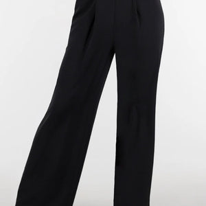 NEW280126 Petite Linnenlook Pantalon
