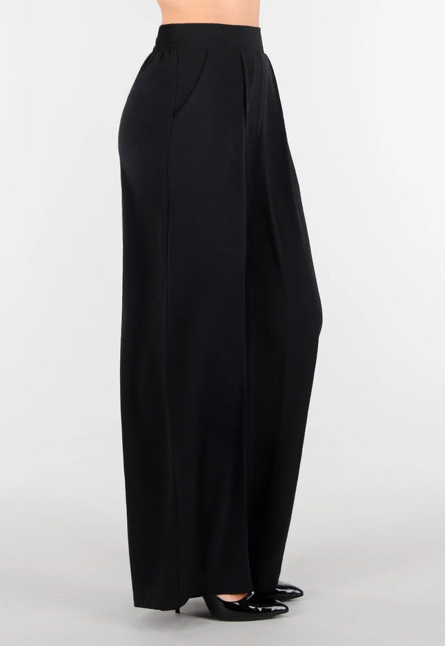 NEW280126 Petite Linnenlook Pantalon