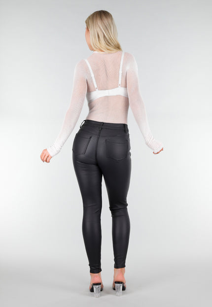 NEW280126 Witte Mesh Fishnet Body