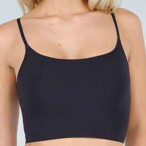 NEW280126 Zwarte Bh Top met Pads