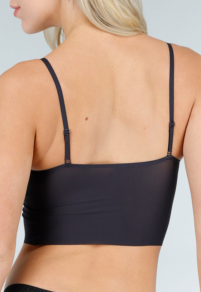 NEW280126 Zwarte Bh Top met Pads