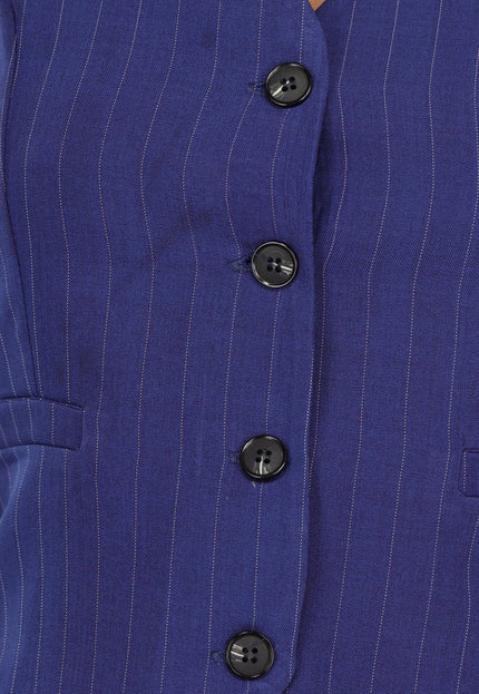 NEW2808 Nette Pantalon Set in Donkerblauw