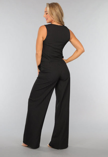 NEW2808 Zwarte Two Piece met Gilet