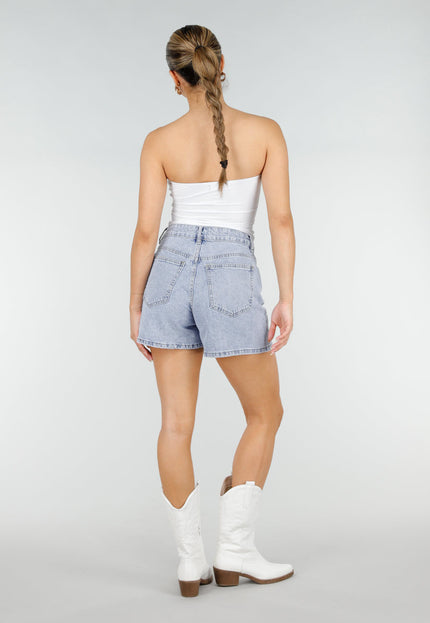 NEW290426 Witte Bandeau Top met Pads