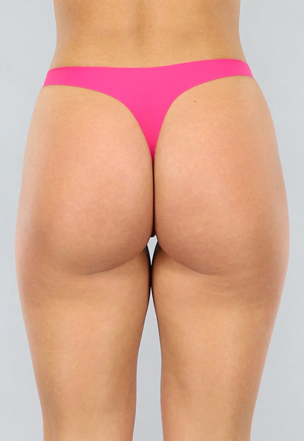 NEW2905 Fel Roze Naadloze String