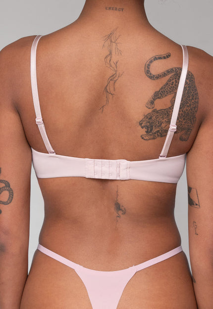 NEW2905 Lichtroze Push-Up BH met Afneembare Bandjes