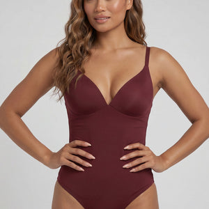 NEW290726 Burgundy Corrigerend Stringbody