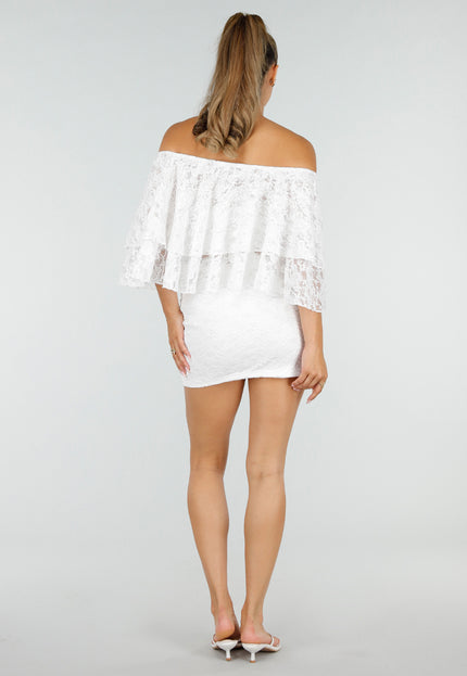 NEW290726 Witte Kanten Two Piece Set