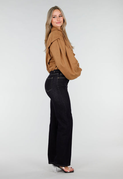 NEW291025 Camel Cropped Suede Trenchcoat