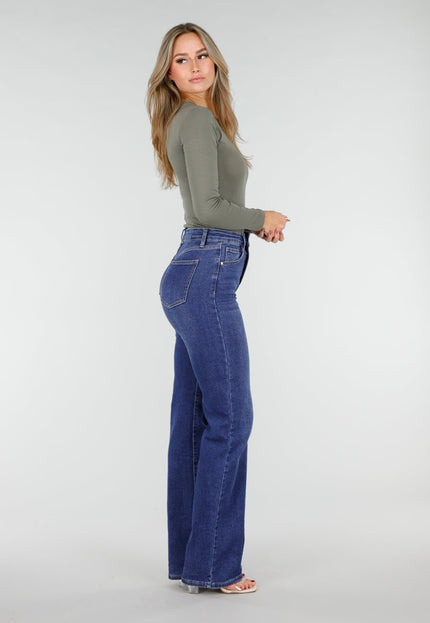 NEW291025 Groene Body met Stretch