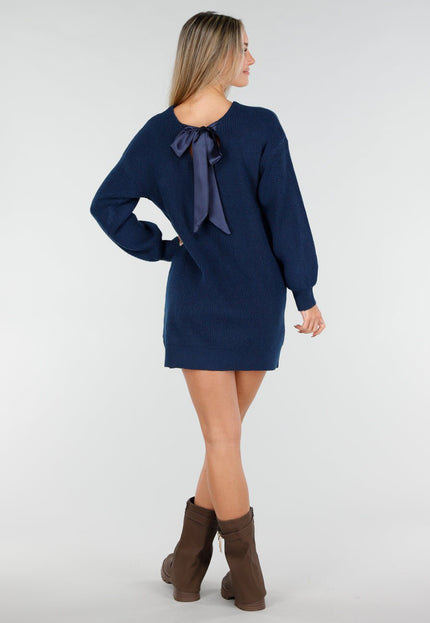 NEW291025 Petrol Sweater Dress